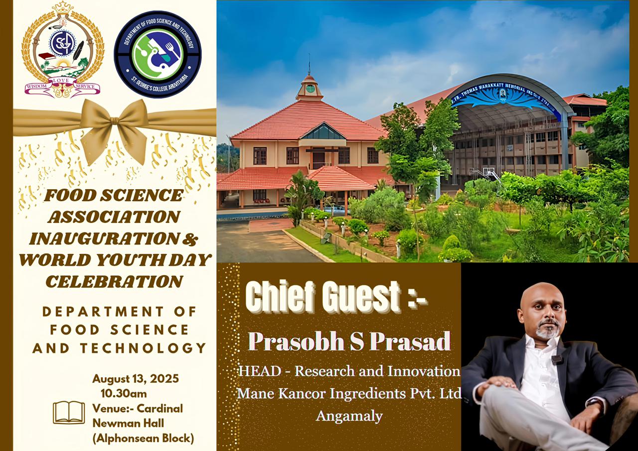 Association Inauguration & World Youth Day Celebration - Department of Food Science & Technology